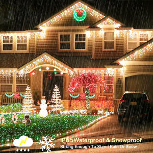 5M พลังงานแสงอาทิตย์กลางแจ้งกันน้ำไอซ์บาร์ไฟคริสต์มาส ไฟตกแต่งรอมฎอน ผ้าม่านตกแต่งบ้านแสงเทพนิยาย ไฟ Fairy Fairy ไฟ Icebar เทศกาลไฟ String ห้างสรรพสินค้าตกแต่งถนน LED String Lights สำหรับความสวยคลุม หมายเหตุ: สำหรับการใช้งานในบ้าน หรือการสร้างกระทบต่างๆ ในตัว