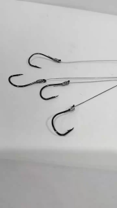 LIONS WIRE LEADER NYLON COATED WITH HOOK ( A02 )