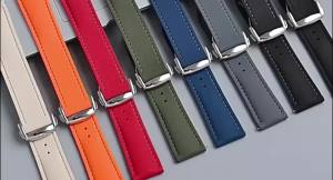Fluoro Rubber Strap for Omega Seamaster 20/21/22mm FKM Quick Release Universal Watch Band Accessories for Rolex for Tudor