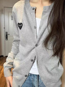 SHUQINGLAI | Knit Cardigan Coat for Women Autumn Fashion Korean Style