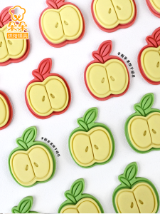 3D Cartoon  Biscuit Mold Safety Fruit Cookie Cutter Press Style Baking Tools Cake Toppers Kitchen Cooking Utensils