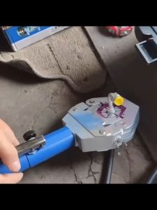 Hydraulic Hose Crimper 71500 Hydra-Krimp Manual A/C Kit for Air Conditioner Hose & Beadlock Fittings - Crimping Tool work with 7 Die Set