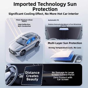 BSHTIR | Mercedes Sunshade Windshield Sun Block Insulation