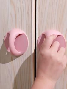 BabyShop-C1063 Pegangan Pintu Tempel Lemari Baju Bulat Serbaguna Gagang Knop Laci Kabinet Jendela