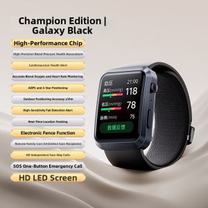 TABELL | Elderly Health Monitoring Smart Watch Blood Pressure Electrocardiogram Oxygen Fall Prevention
