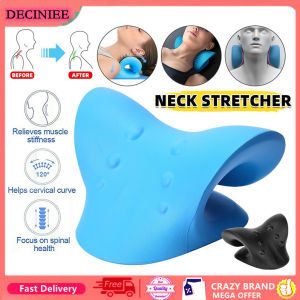 Neck Shoulder Stretcher Cervical Chiropractic Traction Device Pillow For Side Back Stomach Sleeper Remedial Pillows