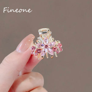 Fashion Metal Hairbands Crystal Hair Clips for Women Girl Elegant Crab Vintage Hairpin Hair Accessories
