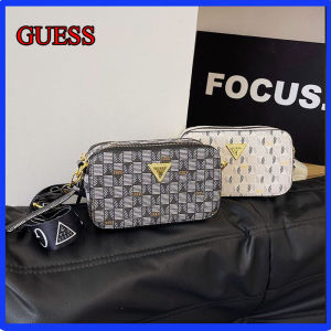 GUESS For 20x12x7cm Small Square Bag Chain Fashionable Solid Color Printing Simple Camera Bag Women Bag Shoulder