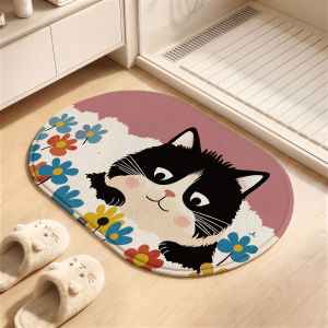 YK MORE | Absorbent Non-slip Thick Bathroom Door Mat