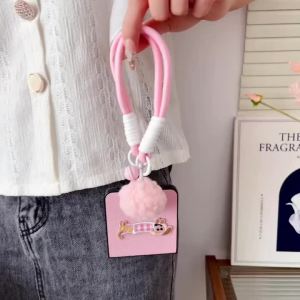 Cartoon PU Leather Shockproof Phone Case for Samsung Galaxy Z Flip 8 7 6 5 4 3 Flip6 Flip5 Flip4 Flip3 5G Hinge Protective Cover