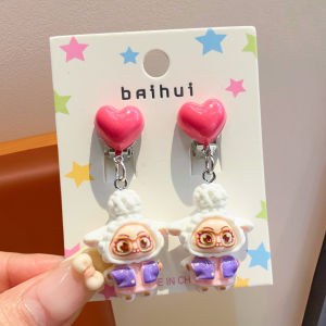 QIUCHUNLIAN | Clip-On Silicone Kids Earrings Cute