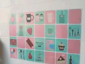 Sticker Dapur Anti Minyak - NEOFELIS PR0112