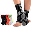 1pc Foot & Ankle Brace Socks for Sprained Ankle Compression Sleeve, Foot Support Women Men, Arthritis Ankle Brace Sports Running. 