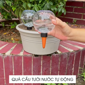 Quả cầu nước dụng cụ tưới cây tự động nhỏ giọt cho cây trồng trong nhà ngoài trời