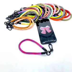 JS SHOP Phone Wrist Strap Lanyard Anti-loss Short Rope Keychain Hanging Portable Bag Mobile Cover Case Strap