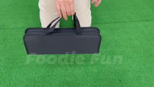 9 PCS STAINLESS STEEL BBQ GRILL TOOL SET with Nylon Bag/9 PCS STAINLESS STEEL BBQ GRILL TOOL SET dengan Beg Nylon