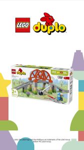 [BrickMonster] Lego 10426 Duplo Train Bridge and Tracks Expansion Set