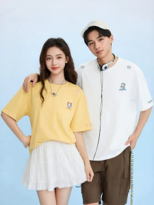 SANFU | Mens Summer Embroidery Heavy T-Shirt