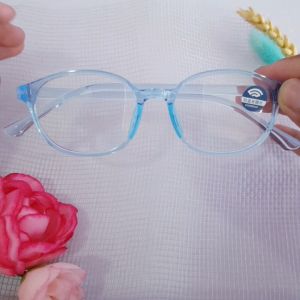 KACAMATA KOMPUTER Blueray Anti UV Kacamata Anak Frame Plastik Elastis Antiradiasi [KA3109]