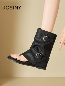 Josiny | Heel Increasing Sandals Slippers Short Boot