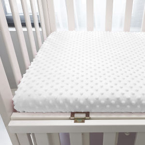 Baby Bedding Bean Flannel Toddler Bed Canopy Autumn Winter Newborn Childrens Sheet Nursery Mattress Cover Patchwork Bedding
