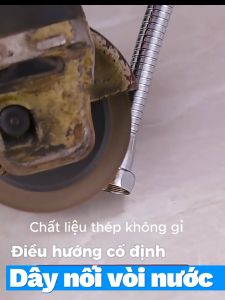 Dây Nối Dài Vòi Nước Inox Xoay 720 Độ Theo Mọi Hướng