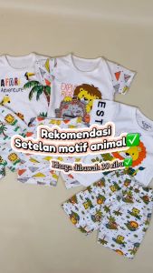7.7 Baju Anak Baju Setelan Anak / Baju Anak Setelan Lengan Pendek