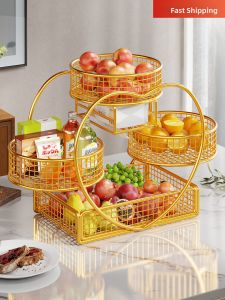 WUBUWEI | Multi-layer Home Luxury Snack Storage Tray