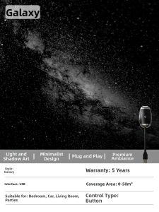 jiuxin lighting | Starry Sky Atmosphere Night Light