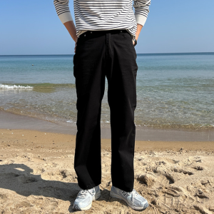 Casual Straight Leg Jeans Youthful White Handsome Commuter Long Pants David&Meg Style Korean Precision Summer Regular Thickness