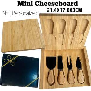 Engraved Cheese Board Charcuterie Cheeseplate Personalized Christmas Gift Couple Corporate Giveaway
