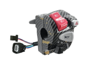BangRen Domino Handle Switch For Honda Click 125/150 with Pssing Light Hazard Light PLug and play