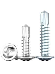 TIANZHUOJINSHU | Stainless Steel Cross Recessed Flat Head Self-Drilling Tapping Screws