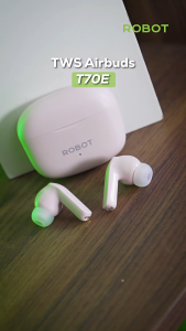 GAMEN X ROBOT TWS Earphone Airbuds T70E Deep Bass Bluetooth 5.4 Original - Garansi 1 Tahun