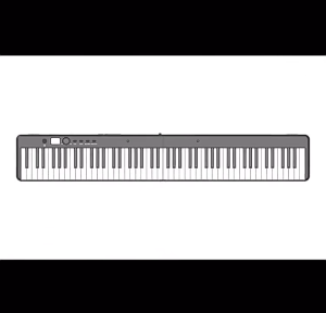 RIXTON Foldable 88-Key Portable Digital Piano with Bluetooth MIDI 128 Rhythms and Large Capacity Battery - New with Storage Bag for Beginners