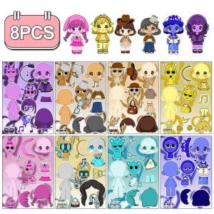 Set 8 sticker các nhân vật Sprunki cover
