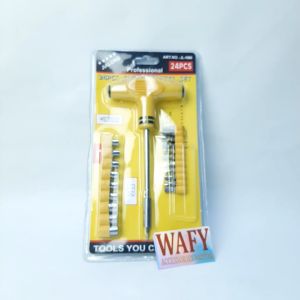 Obeng Kunci Sock T Plus Palu 20 in 1 Screwdriver Tools