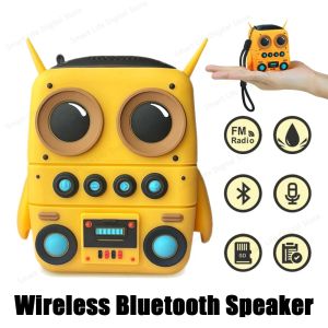 Bluetooth Speaker Portable Wireless Music Speakers Support Memory Card FM Radio HiFi Stereo Heavy Bass Speakers