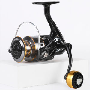 BILLINGS Fishing Spinning Reel High Quality All Metal Spool&Grip 12KG Max Drag 5.2:1 Saltwater Freshwater Spinning Reel