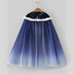 Girls Princess Birthday Dress Up Cape