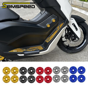 SEMSPEED Motorcycles CNC Frame Hole Cap Plug Side Panel Fairing Bolt Screw For Yamaha NMAX 155 125 V2 V3 2020-2025