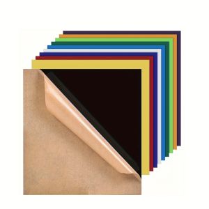 10Pcs Colored Acrylic Sheets with Protective Film PMMA Organic Glass Panels for DIY Crafts Laser Cutting Signage Painting &