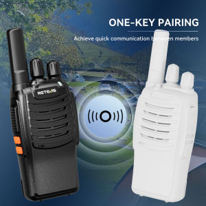 Retevis H777 FRS PMR446 Rechargeable Two Way Radio License-Free 1000mAh Battery with USB-C Charger (2 Pack)