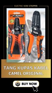 Tang Kupas Kabel CAMEL Ukuran Universal: Aksesoris Tang Kupas