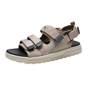 Jeep | Jeep Mens Sandals Anti-Slip Large Size Magic Tape Beach Shoes Soft Bottom Two-Purpose Wear-Resistant Trendy Summer Slippers