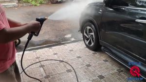 KEPALA UJUNG SEMPROTAN PENYEMPROT WASHER SPRAYER MESIN STEAM SETIM STIM HIGH PRESSURE GUN JET CLEANER NOZZLE NOZLE TIP SPRAYER SET QUICK RELEASE 1/4 INCH 1/4" 1/4INCH 120G 200G 210T CUCI MOBIL MOTOR SIRAM KEBUN TAMAN HALAMAN GARASI 0 15 25 40 65 DERAJAT