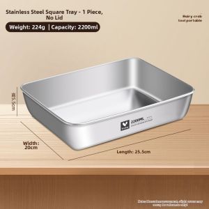 CHUANGSHUNFU | Food-grade Stainless Steel Freshness Box