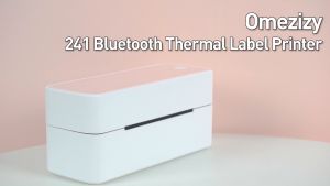 Bluetooth Thermal Shipping Label Printer - Portable Thermal Label Printer for Shipping Packages - Thermal Shipping Label Printer Wireless Label Makers Compatible with USPS Fedex DHL