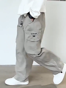 2025 New Cargo Pants For Kids Boy 6-12yrs Anti-mosquito Korean Style Jogger/Baggy Pants For Kids Boy Two Wearing Way OOTD For Kids Boy