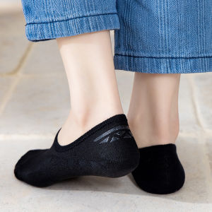 น่ารักการ์ตูนหมีถุงเท้าผู้ชายสำหรับผู้หญิงหญิงสาว - ถุงเท้ายืดหยุ่น แฟชั่นฤดูร้อน และป้องกันการลื่นถุงเท้า